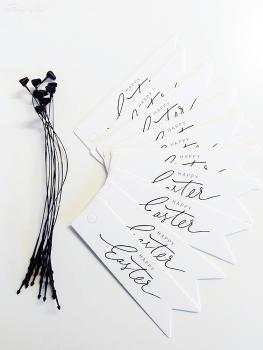 Geschenkanhänger "Happy Easter"